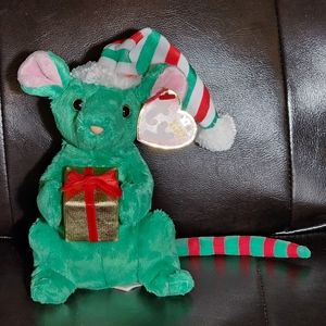 TY Beanie Baby Tidings the Christmas Mouse - 2003